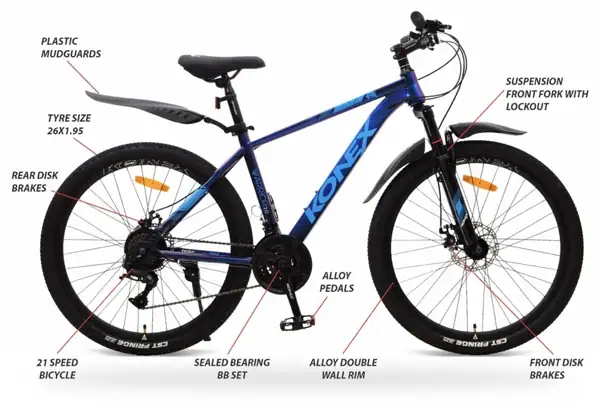 KONEX 26KX606-07PL Nebula Blue — feature callouts